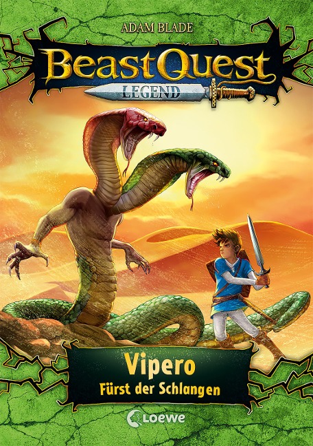 Beast Quest Legend (Band 10) - Vipero, Fürst der Schlangen - Adam Blade