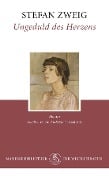Cover-Bild zum Titel 'Ungeduld des Herzens' von 'Stefan Zweig'