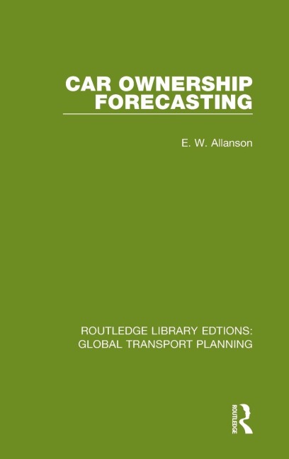 Car Ownership Forecasting - E. W. Allanson