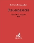 Cover-Bild zum Titel 'Steuergesetze Gebundene Ausgabe 2026' von ''