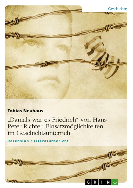 "Damals war es Friedrich" von Hans Peter Richter. Einsatzmöglichkeiten im Geschichtsunterricht - Tobias Neuhaus