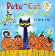 Cover-Bild zum Titel 'Pete the Cat: Five Little Pumpkins' von 'James Dean, Kimberly Dean'