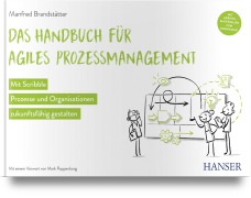 Cover-Bild zum Titel 'Das Handbuch für agiles Prozessmanagement' von 'Manfred Brandstätter'