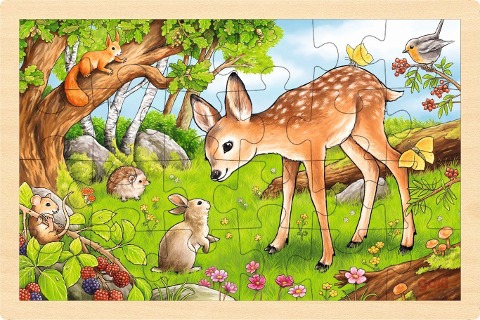 Einlegepuzzle Rehkitz - 