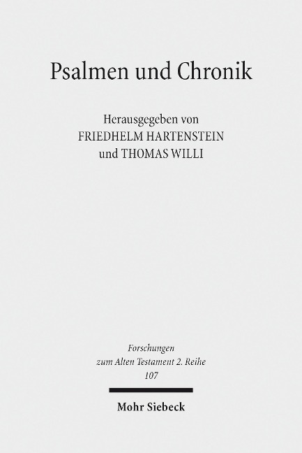 Psalmen und Chronik - 