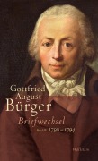 Cover-Bild zum Titel 'Briefwechsel' von 'Gottfried August Bürger'