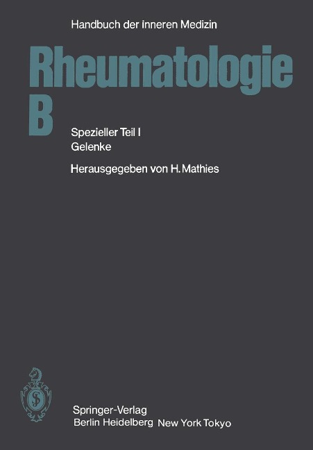 Rheumatologie B - H. Hofmann, H. Mathies, W. Miehle, H. P. Missmahl, W. Mohr