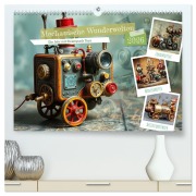 Cover-Bild zum Titel 'Mechanische Wunderwelten - Ein Jahr mit Steampunk Toys (hochwertiger Premium Wandkalender 2026 DIN A2 quer), Kunstdruck in Hochglanz' von 'Martina Marten'