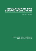 Cover-Bild zum Titel 'Education in the Second World War' von 'Peter Gosden'