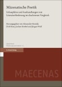 Cover-Bild zum Titel 'Mäzenatische Poetik' von ''