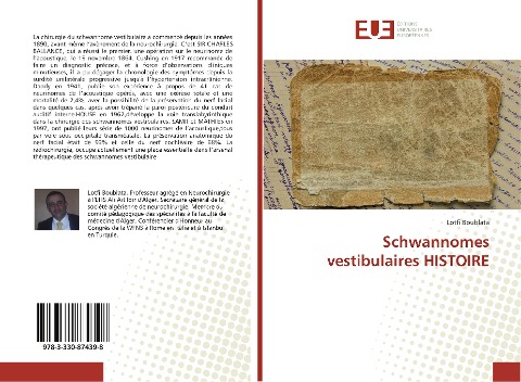 Schwannomes vestibulaires HISTOIRE - Lotfi Boublata