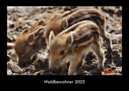 Cover-Bild zum Titel 'Waldbewohner 2025 Fotokalender DIN A3' von 'Tobias Becker'