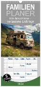 Familienplaner 2024 - Alte Maschinen - verlassene Lieblinge mit 5 Spalten (Wandkalender, 21 x 45 cm) CALVENDO - Val Thoermer