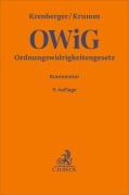 Cover-Bild zum Titel 'Ordnungswidrigkeitengesetz. OWiG' von 'Joachim Bohnert, Carsten Krumm, Benjamin Krenberger'