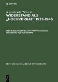 Cover-Bild zum Titel 'Erschließungsband zur Mikrofiche-Edition Widerstand als Hochverrat' von ''