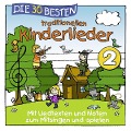 Cover-Bild zum Titel 'Die 30 besten traditionellen Kinderlieder Vol. 2' von 'Simone Sommerland, Karsten Glück'