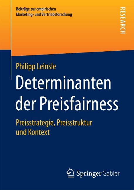 Determinanten der Preisfairness - Philipp Leinsle