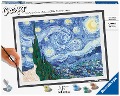Cover-Bild zum Titel 'Ravensburger CreArt - Malen nach Zahlen 23518 - ART Collection: Starry Night (Van Gogh) - ab 14 Jahren' von ''