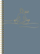 Cover-Bild zum Titel 'rido/idé 7021407027 Buchkalender Premium Young Line 2027 "Yoga" A5, Papier' von ''