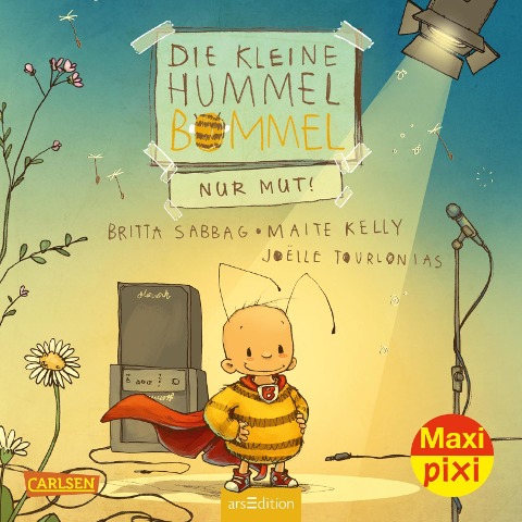 Maxi Pixi 415: VE 5: Die kleine Hummel Bommel - Nur Mut! (5 Exemplare) - Britta Sabbag