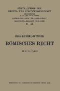 Cover-Bild zum Titel 'Römisches Privatrecht' von 'Paul Jörs, Leopold Wenger, Wolfgang Kunkel'