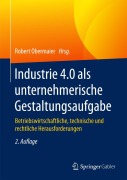 Cover-Bild zum Titel 'Industrie 4.0 als unternehmerische Gestaltungsaufgabe' von ''