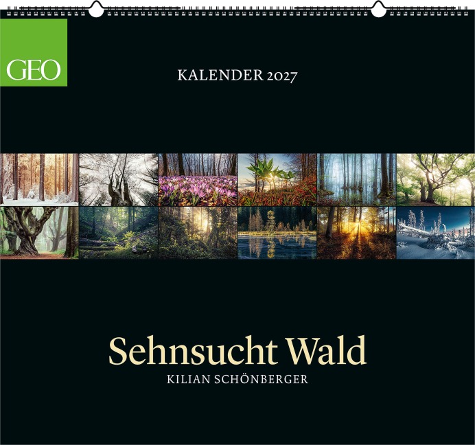 GEO Kalender: Sehnsucht Wald 2027 - 