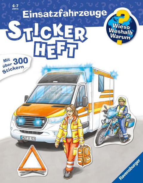 Wieso? Weshalb? Warum? Stickerheft: Einsatzfahrzeuge - 