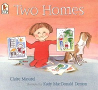 Cover-Bild zum Titel 'Two Homes' von 'Claire Masurel'