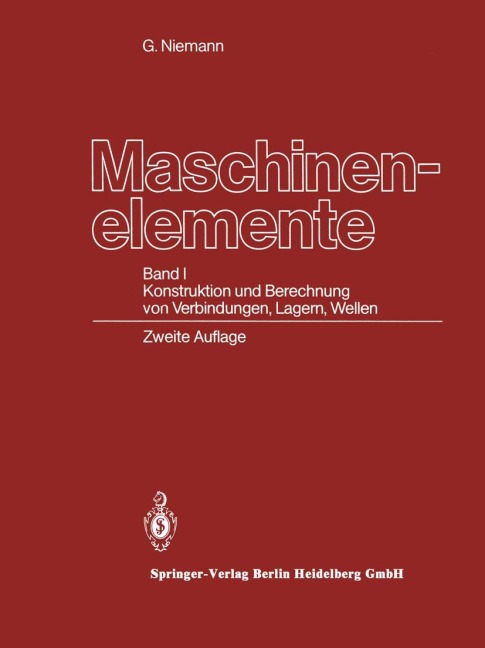 Maschinenelemente - Gustav Niemann, Hans Winter, Bernd-Robert Höhn