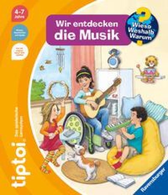 tiptoi® Wieso? Weshalb? Warum? Wir entdecken die Musik - Inka Friese