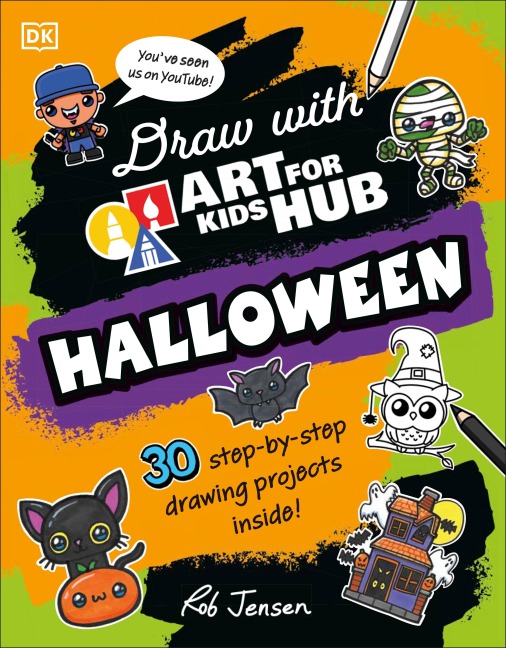 Draw with Art for Kids Hub Halloween - Art For Kids Hub, Rob Jensen