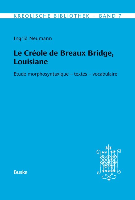 Le créole de Breaux Bridge, Louisiane - Ingrid Neumann
