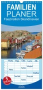Cover-Bild zum Titel 'Familienplaner 2026 - Faszination Skandinavien mit 5 Spalten (Wandkalender, 21 x 45 cm) CALVENDO' von 'Hanna Wagner'