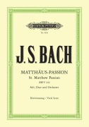 Cover-Bild zum Titel 'Matthäus-Passion BWV 244' von 'Johann Sebastian Bach'