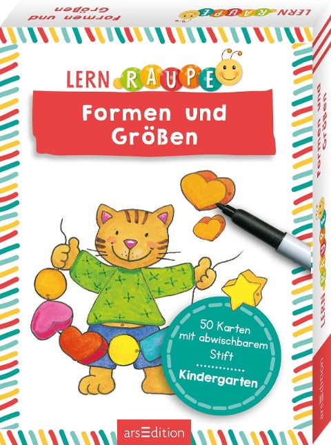 Lernraupe - Formen und Größen - 