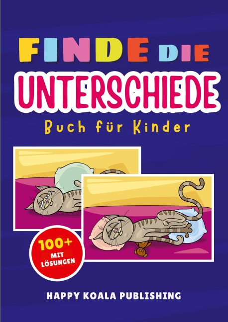 Finde die Unterschiede Entdecke die kleinen Details! - Happy Koala Publishing