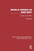Cover-Bild zum Titel 'World Order in History' von 'Paul Dukes'