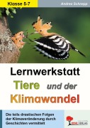 Cover-Bild zum Titel 'Lernwerkstatt Tiere und der Klimawandel' von 'Andrea Schnepp'