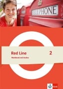 Cover-Bild zum Titel 'Red Line 2 Workbook mit Audios Klasse 6' von ''
