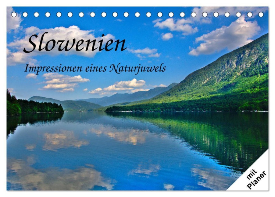 Slowenien - Impressionen eines Naturjuwels (Tischkalender 2026 DIN A5 quer), CALVENDO Monatskalender - Lost Plastron Pictures