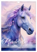 Cover-Bild zum Titel 'Pferdeliebe - Ein magischer Pferdekalender (Wandkalender 2026 DIN A4 hoch), CALVENDO Monatskalender' von 'Drachenkind-Fotografie Drachenkind-Fotografie'