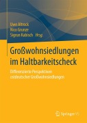 Cover-Bild zum Titel 'Großwohnsiedlungen im Haltbarkeitscheck' von ''