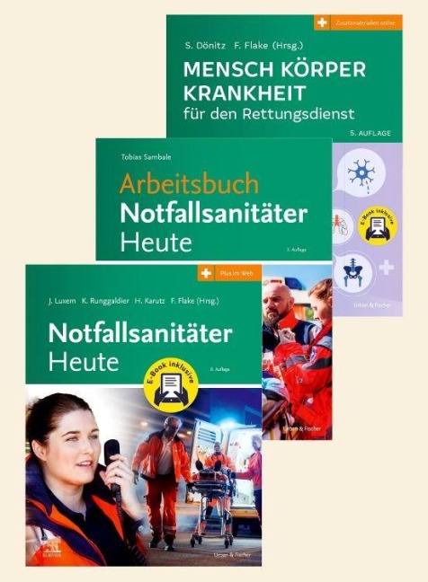Notfallsantäter Lernpaket + Arbeitsbuch 2.A. - Tobias Sambale