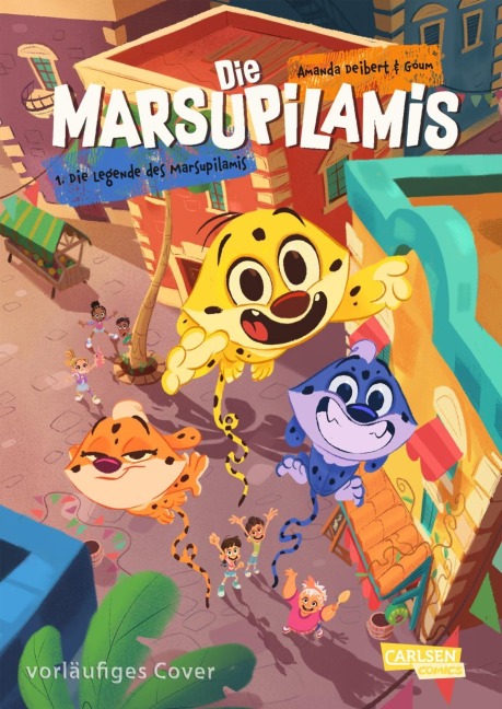 Die Marsupilamis 1: Die Legende der Marsus - Amanda Deibert