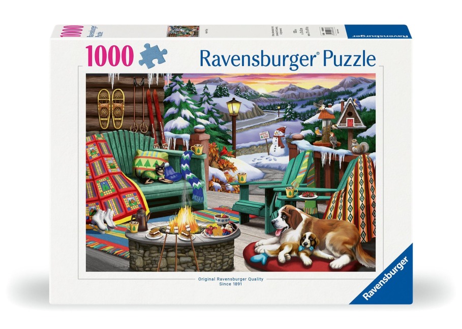 Erwachsenenpuzzle 1000 Teile - Wohlfühlabend - 