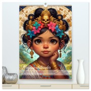 Cover-Bild zum Titel 'Regenwaldkinder - Ein vom Leben der Mayas inspierter Kinderkalender (hochwertiger Premium Wandkalender 2026 DIN A2 hoch), Kunstdruck in Hochglanz' von 'Drachenkind-Fotografie Drachenkind-Fotografie'
