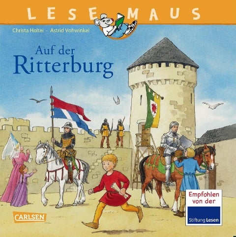 LESEMAUS 105: Auf der Ritterburg - Christa Holtei