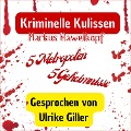 Cover-Bild zum Titel 'Kriminelle Kulissen' von 'Markus Hawelkopf'