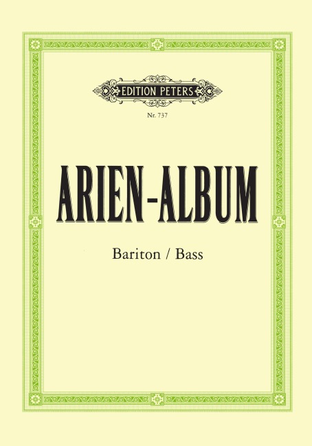 Aria Album for Baritone - 
